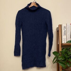 Gimaguas Mohair Dark Blue Dress Size Small